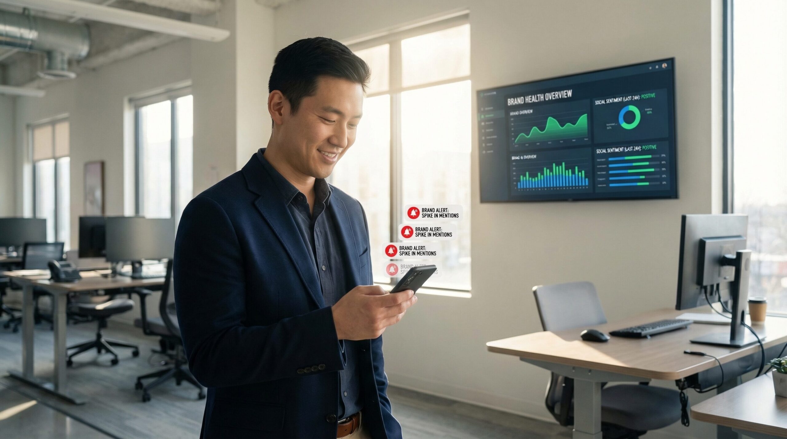 AI Brand Monitoring — intelligent brand health tracking