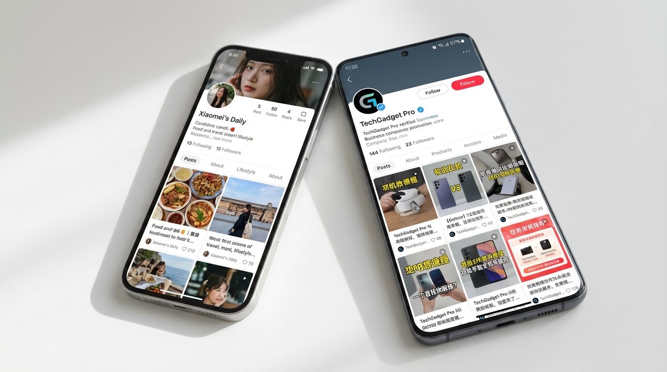 Tocanan blog hero - xhs-account-type