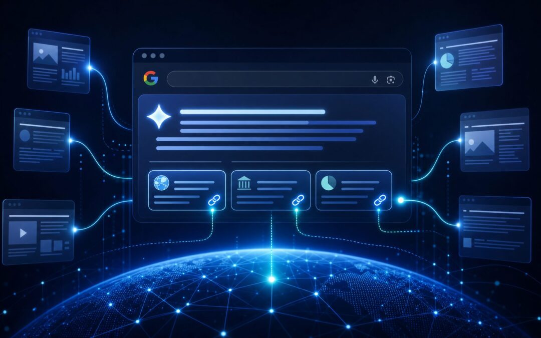 Google AI 概覽五大全新引用介面：對品牌 GEO 策略的意義